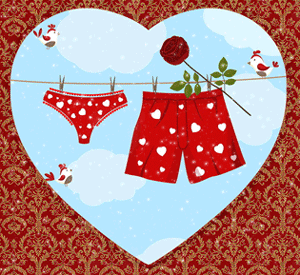 Gif animé amour drague